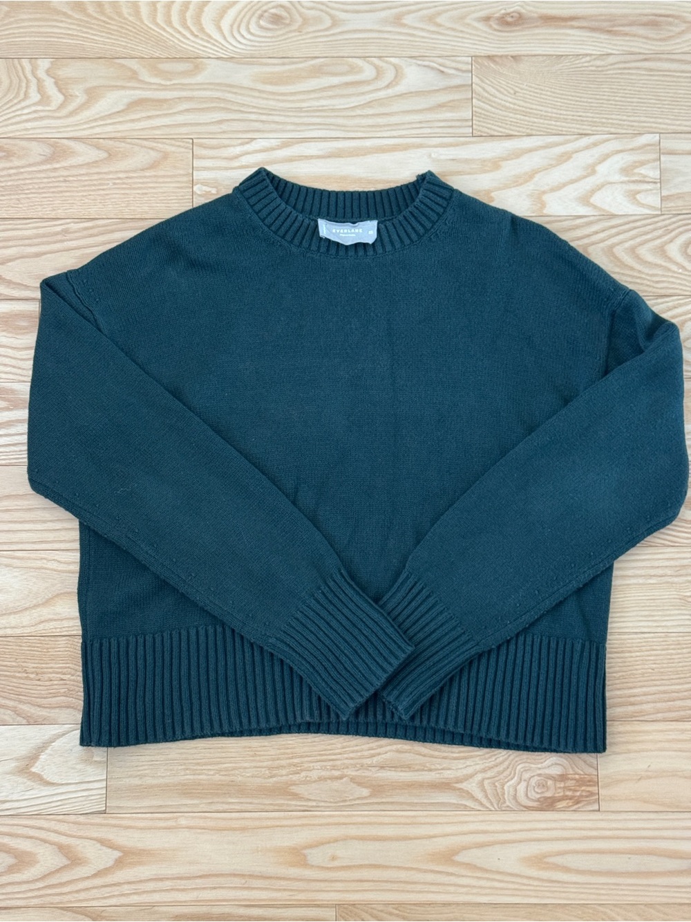 Everlane Crewneck Women's Sweater in Dark Teal Size XS